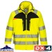 Portwest DX4 Hi Vis Water Resistant Softshell Jacket (3L) - DX475X