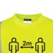Portwest Hi-Vis 2m Social Distancing T-Shirt - CV78X