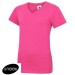 Uneek Ladies Classic V Neck T Shirt - UC319X