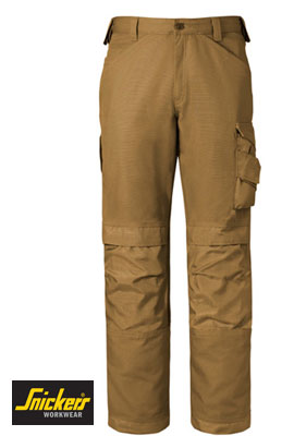 Snickers Canvas+ Trousers without holster pockets - 3314