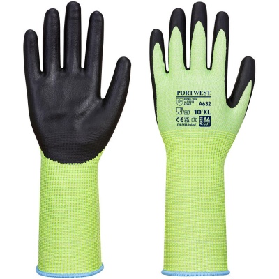 Portwest Green Cut Glove Long Cuff - A632
