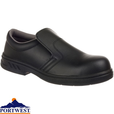 Portwest Microfibre Slip On Safety Shoes - FW81X