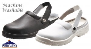 Washable Microfibre Safety Clog S2 - FW82