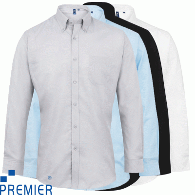 Premier Signature Oxford Long Sleeve Shirt - PR234X