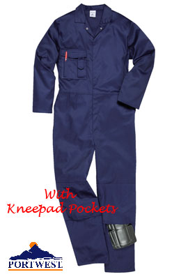 Portwest Sheffield Coverall with kneepad pockets - S997