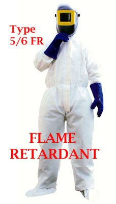 Disposable Flame Retardant Coveralls BizTex  - ST80