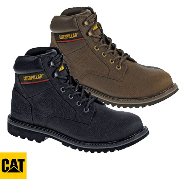 caterpillar black brown electric safety boot 7051 7052 caterpillar black brown electric safety boot 7051 7052