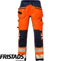 Fristads Hi Vis Craftsman Stretch Trousers Class 2 2707 PLU - 127734X