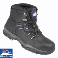 Himalayan Black Waterproof Safety Boot - 5200