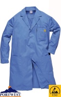 Anti Static Dust Coat Coverall - AS10