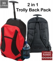 2 in 1 Trolly Backpack - B906X