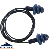 Portwest Detectable TPR Corded Ear Plug (50 pairs) - EP07
