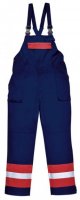 Bizflame Anti Static Two Tone Flame retardant Bib Brace - FR57