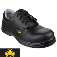 Amblers Black ESD Lace-up Shoe - FS662X