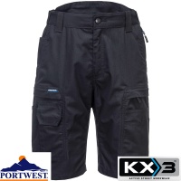 Portwest KX3 Two Way Stretch Ripstop Shorts - KX340X