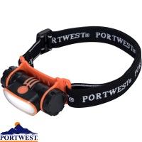 Portwest USB Rechargeable LED Head Light - PA70X