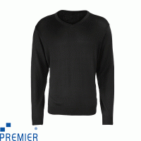 Premier Mens V Neck Knitted Sweater - PR694X