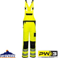 Portwest PW3 Hi-Vis Bib & Brace - PW344