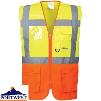 Portwest Hi Vis Executive Vest Yellow/Orange - S376X