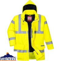 Portwest Hi Vis Breathable Antistatic Flame Retardant Jacket - S778X