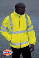 Dickies High Visibility Lined Fleece Jacket - SA22032