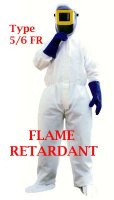 Disposable Flame Retardant Coveralls BizTex  - ST80