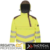 Regatta Tactical Hi Vis Bomber Jacket Waterproof Windproof Breathable - TRA316X