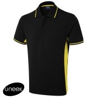Uneek Two Tone Polo Shirt - UC117X