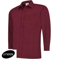 Uneek Mens Poplin Full Sleeve Shirt - UC709X