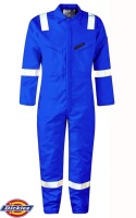 Dickies Firechief Pyrovatex Lined Coverall Hi Vis  Strips WD5025