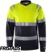 Fristads Flamestat Hi Vis Long Sleeve T Shirt Class 1 7107 TFL - 133268