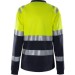 Fristads Women's Flamestat Hi Vis Long Sleeve T Shirt Class 1 7108 TFL - 133269