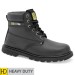 Heavy Duty Black Goodyear Welted Safety Boot - HD22P