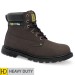 Heavy Duty Brown Goodyear Welted Safety Boot - HD33P