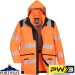 Portwest PW3 Hi-Vis Waterproof 5-in-1 Jacket - PW367