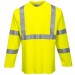 Portwest Flame Resistant Hi-Vis Long Sleeve T-Shirt - FR96