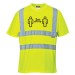 Portwest Hi-Vis 2m Social Distancing T-Shirt - CV78