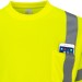 Portwest Hi-Vis Long Sleeve Pocket T-Shirt  - S191