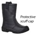 Portwest Steelite Rigger Safety Boot Scuff Cap S3 - FW29