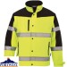 Hi Vis Two Tone Soft Shell Jacket 3L Waterproof Breathable - S429