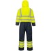 Portwest Hi Vis Contrast Quilted Coverall - S485