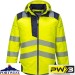 Portwest PW3 Vision Hi-Vis Rain Jacket - T400X