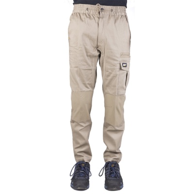 Caterpillar Men's Dynamic Camo Cargo Work Trousers - Slim-Fit Stretch - 30/32