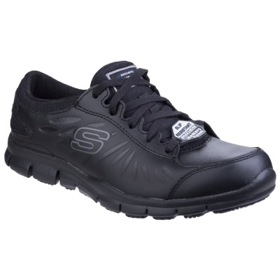 Skechers Eldred Lace Up Work Shoe - 76551EC