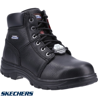Skechers Workshire Wide Steel Toe Boot - 77009WEC