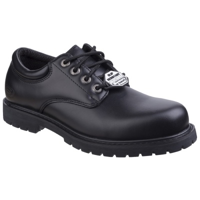 Skechers Cottonwood Elks Slip Resistant Lace Up Shoe - 77041EC