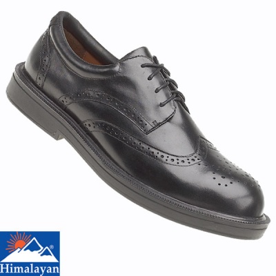 Himalayan Executive Black Brogue Safety Shoe - 9810H