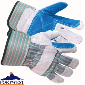 Portwest Canadian Rigger Work Gloves Agricultural Forestry Construction A210