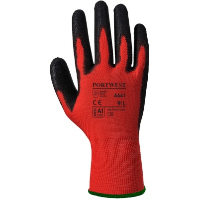 Portwest Red PU Cut Resistant Gloves - A641