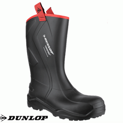 Dunlop Purofort Rugged Full Safety Wellington - C762043.CH